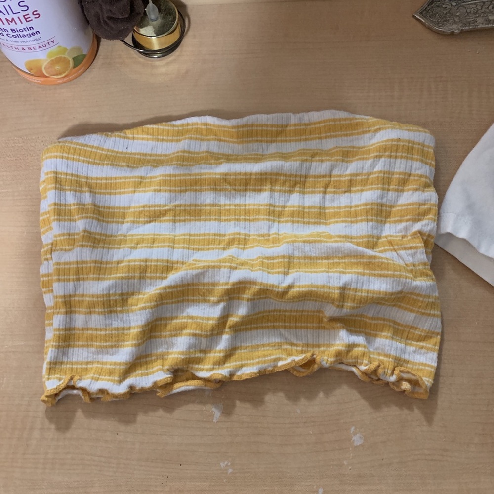 Crop top tube top